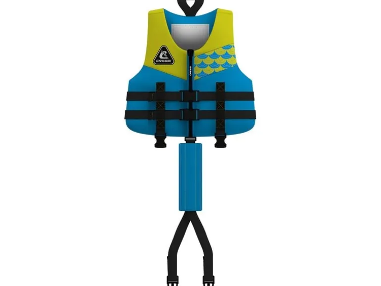 CRESSI Schwimmweste Froggy, azurblau/gelb, 2-3 Jahre