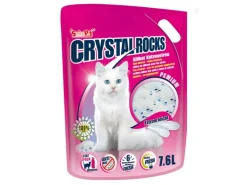 Crystal Rocks Katzenstreu Silikat, 7.6 l, nicht klumpend