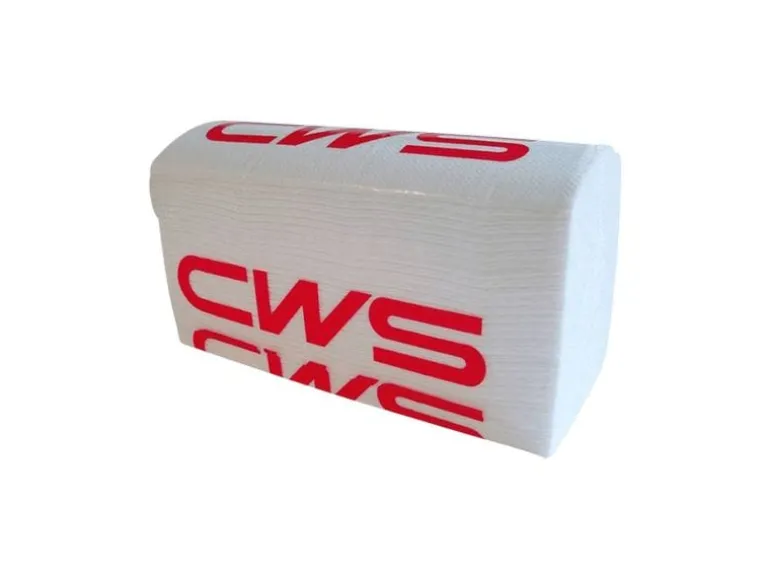 CWS Faltpapier Classic Rollen, 2-lagig, Weiss