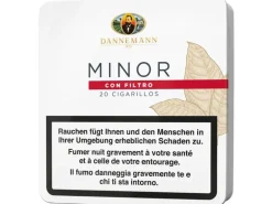 Dannemann Cigarillos Minor con Filtro Pack à 20 Stück