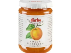 D'arbo Rosenmarillen-Konfitüre Naturrein, extra, 450 g