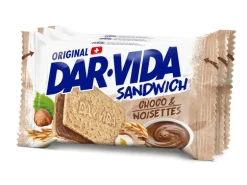 DAR-VIDA Snack Sandwich Choco & Haselnuss 195 g