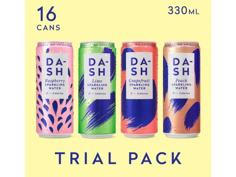 Dash Water Soft-Drinks Discovery Box 16 x 0.33 l