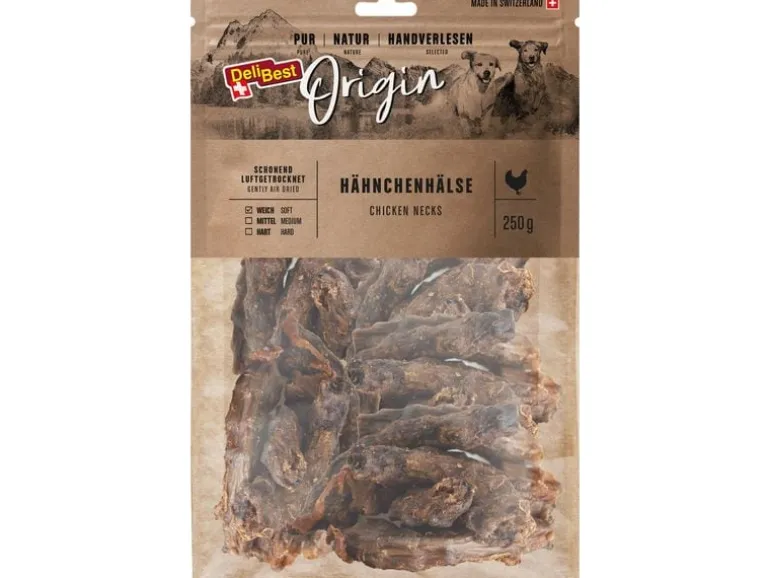 DeliBest Kausnack Hähnchenhälse 250 g