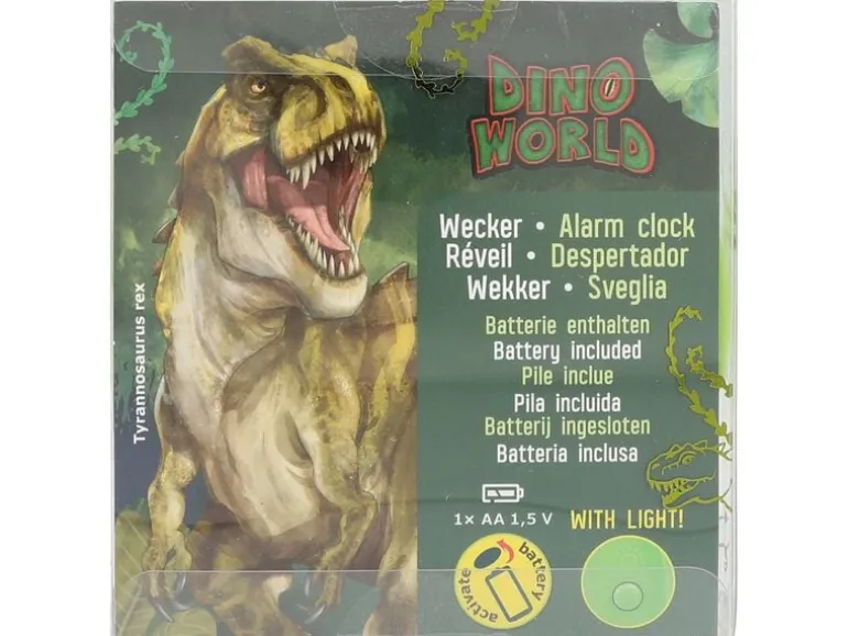 Depesche Wecker Dino World Grün