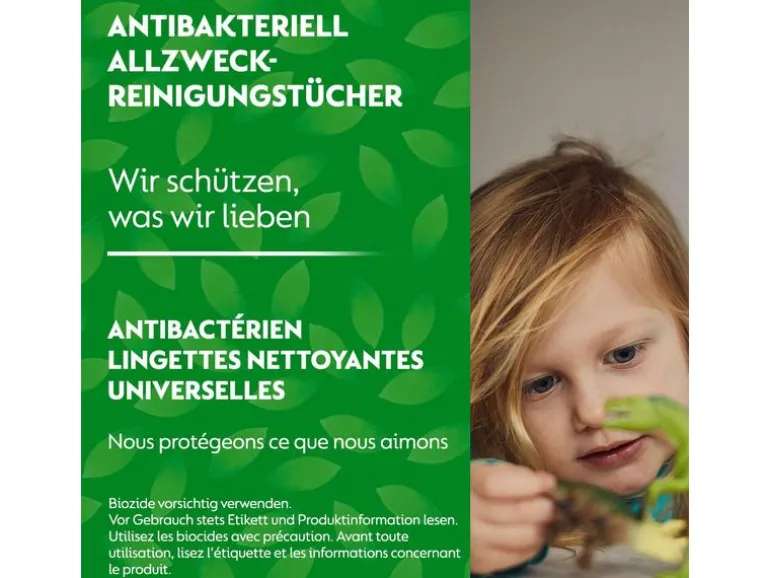 Dettol Allzweck-Reinigungstücher Granatapfel & Limette 60 Stück