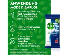 Dettol Bad-Reinigungstücher Bergfrische 60 Stück