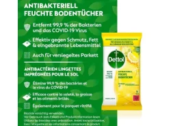 Dettol Feuchte Bodentücher Zitrone & Limette 15 Stück