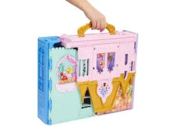 Disney Princess Rapunzel-Puppe und Schloss-Spielset Faltbar