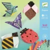 DJECO Bastelset Dans mon jardin Origami Gartentiere Papierkunst
