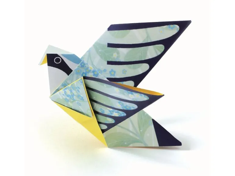 DJECO Bastelset Dans mon jardin Origami Gartentiere Papierkunst