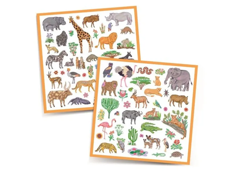 DJECO Bastelset Kenia 160 Sticker