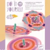 DJECO Bastelset Kreisel Flower Power