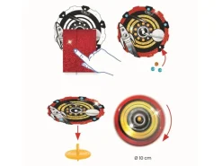 DJECO Bastelset Kreisel Weltraum mit Metallic-Effekten