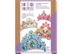 DJECO Bastelset Mosaik Diademe Prinzessin