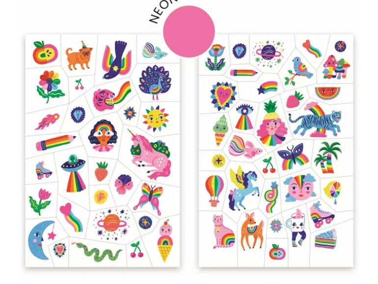 DJECO Tattoo Set Regenbogen