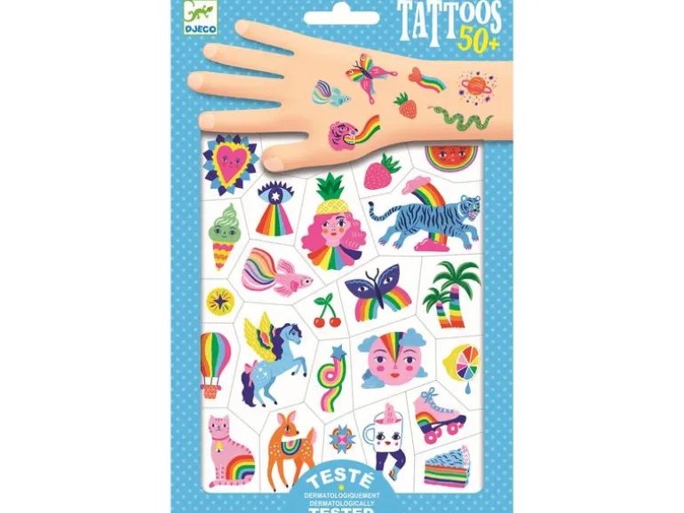 DJECO Tattoo Set Regenbogen