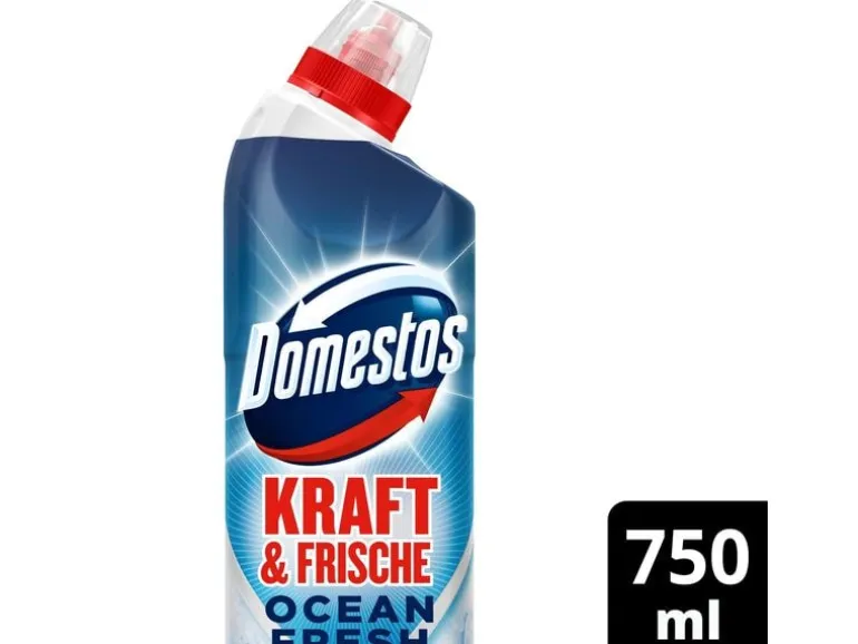 Domestos WC-Reiniger Aktiv Kraft Ocean Fresh WC Gel 750 ml