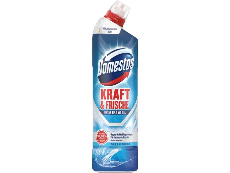 Domestos WC-Reiniger Aktiv Kraft Ocean Fresh WC Gel 750 ml