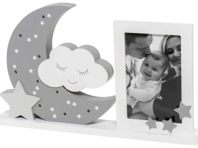 Dooky Fotorahmen Moonlight Frame 37 x 21 cm, warm Grau