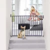 DREAMBABY Türschutzgitter Arizona Anthrazit 68 cm - 112 cm