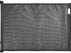 DREAMBABY Türschutzgitter Glide n Hide 60 cm - 140 cm Schwarz