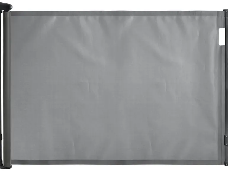 DREAMBABY Türschutzgitter Glide n Hide 60 cm - 140 cm Grau