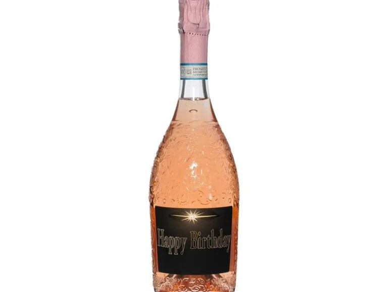 Dreams and Fantasy Geschenkidee Prosecco rosé Happy Birthday 750 ml