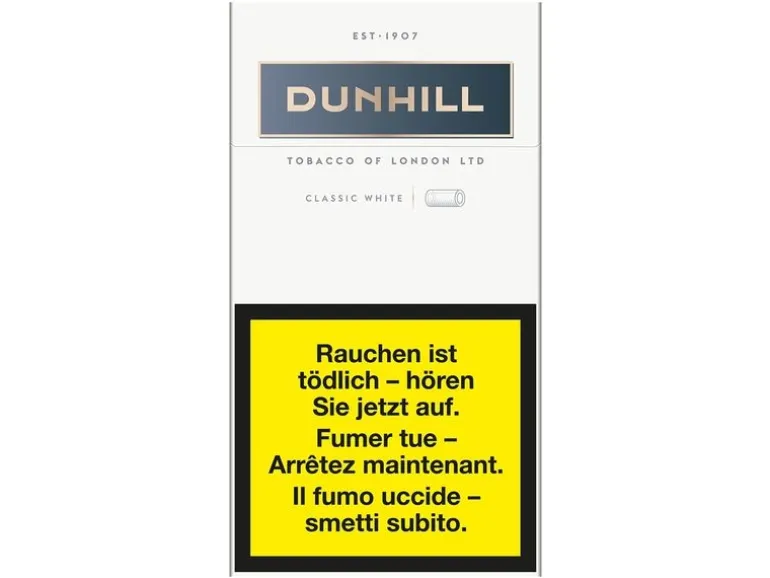 Dunhill Classic White 200, Box
