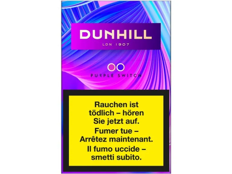 Dunhill Purple Switch Zigaretten Purple Switch