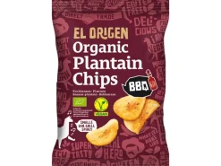 El Origen Kochbananen Chips BBQ Beutel 80g