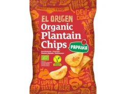 El Origen Kochbananen Chips Paprika  Beutel 80g