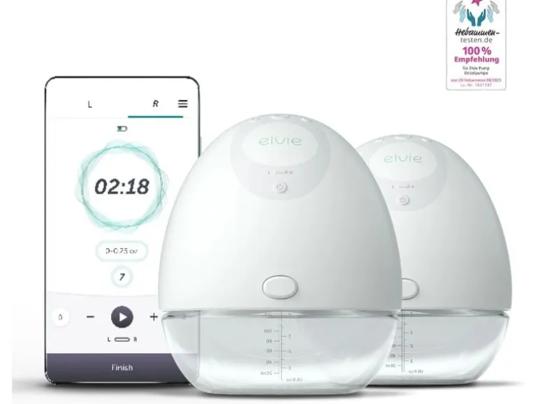 Elvie Milchpumpe Pump Elektrische Doppelmilchpumpe