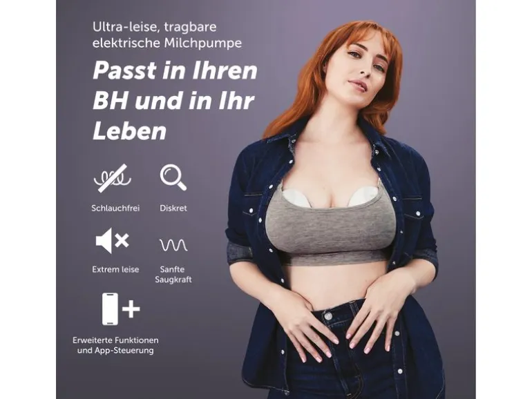 Elvie Milchpumpe Pump Elektrische Doppelmilchpumpe