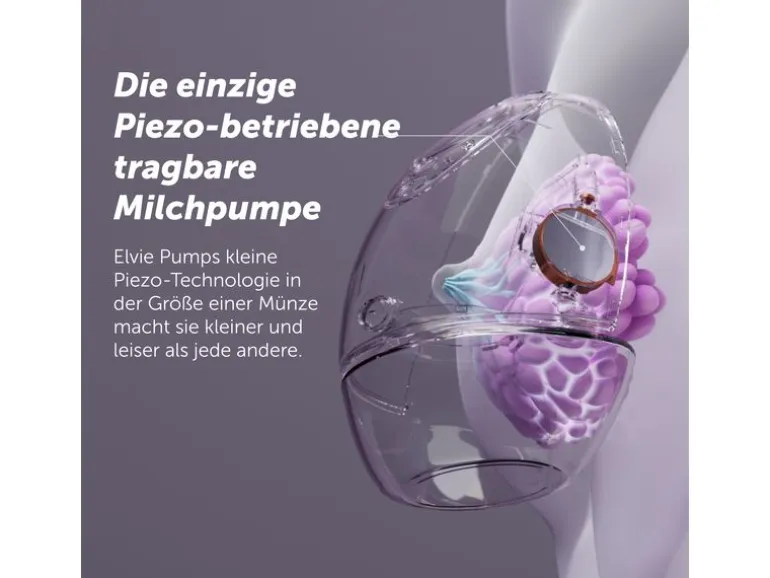 Elvie Milchpumpe Pump Elektrische Doppelmilchpumpe