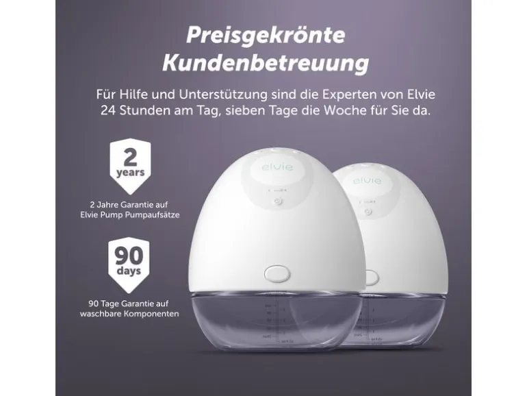 Elvie Milchpumpe Pump Elektrische Doppelmilchpumpe