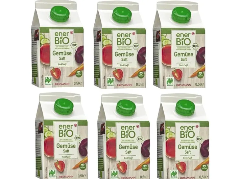 enerBIO Bio Gemüsesaft 6 x 0.5 l