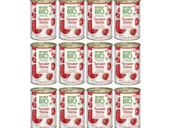 enerBIO Bio Tomatenstücke 12 x 400 g