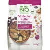 enerBIO Studentenfutter mit Cranberries 200 g