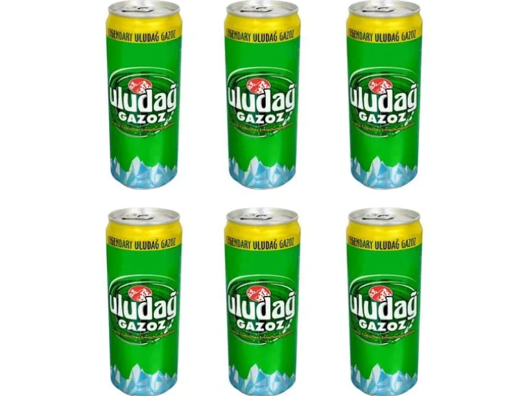 Erbak-Uludag Limonade Gazoz 6 x 330 ml