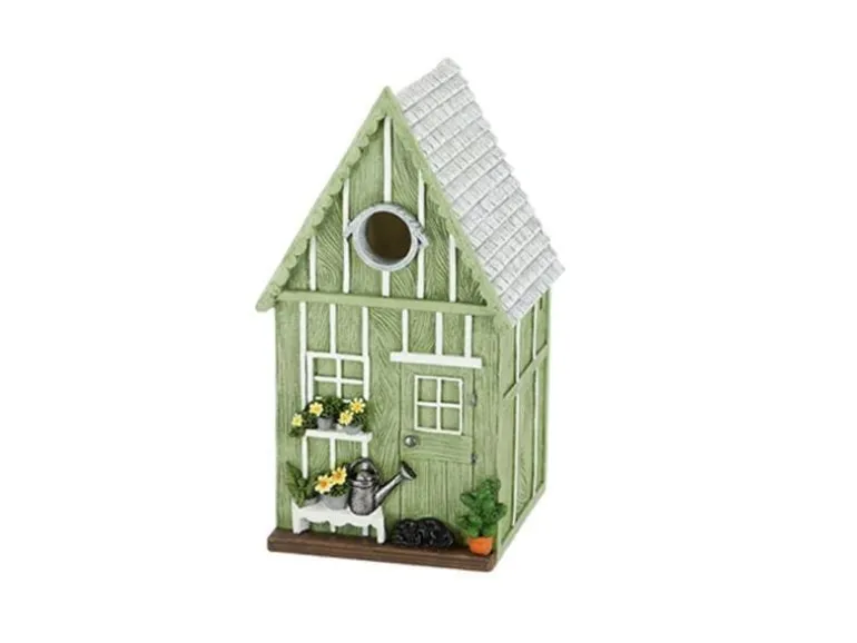 Esschert Design Nistkasten Gartenhaus, Grün