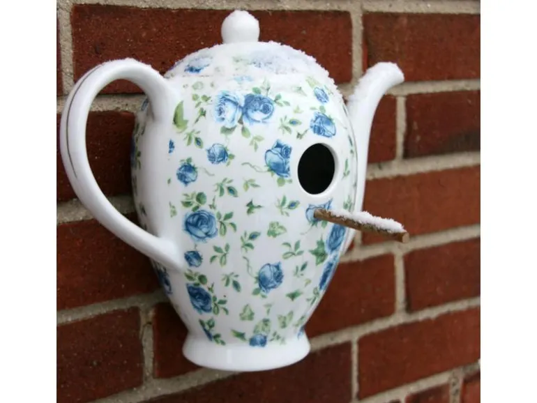 Esschert Design Nistkasten Kaffeekanne, assortiert