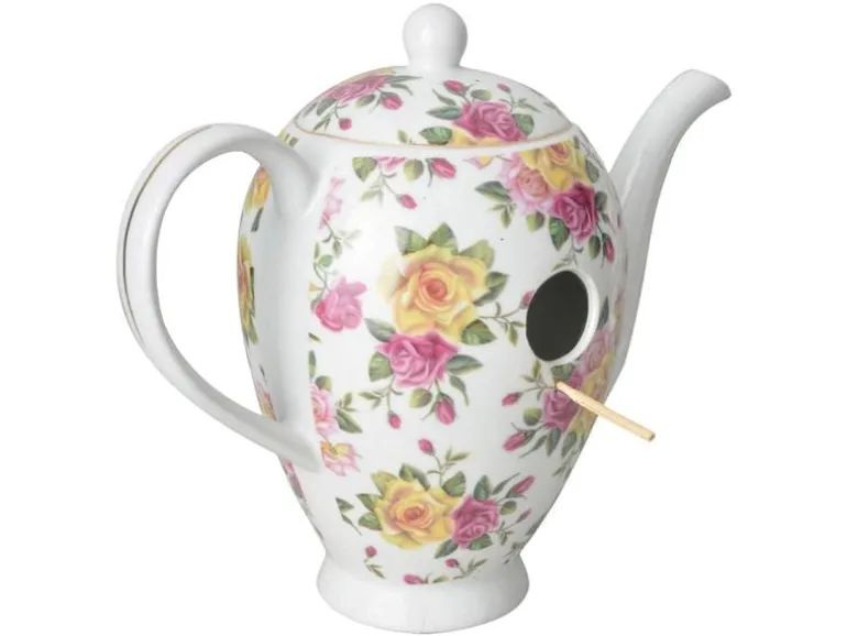 Esschert Design Nistkasten Kaffeekanne, assortiert