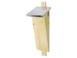 Esschert Design Nistkasten Kiefernholz Zink Natur