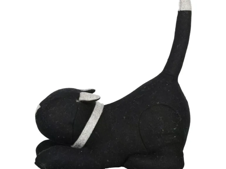Esschert Design Türsicherung Katze Schwarz