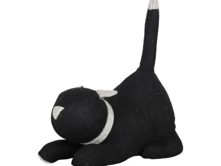 Esschert Design Türsicherung Katze Schwarz
