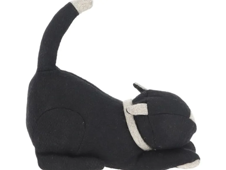 Esschert Design Türsicherung Katze Schwarz