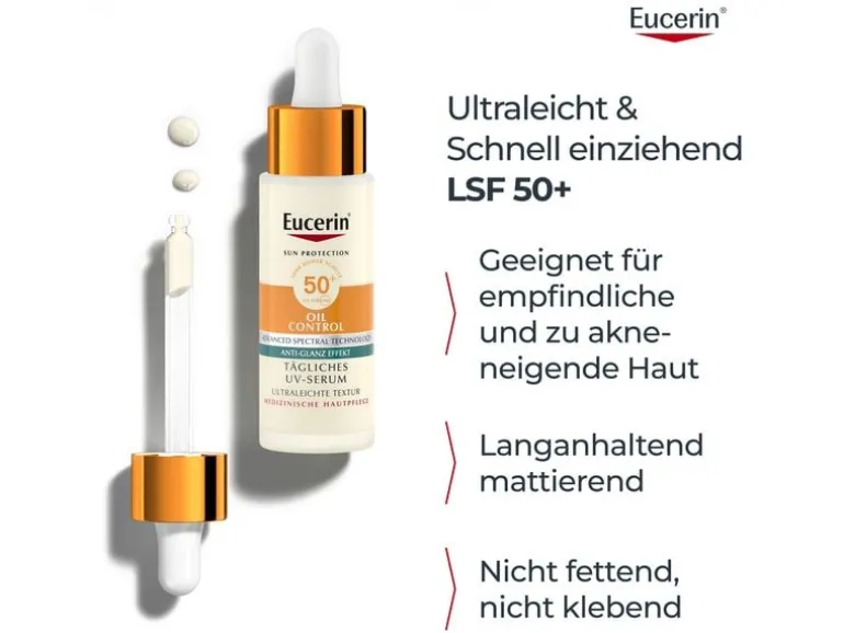 Eucerin Oil Control Sonnencreme Gesicht 30 ml