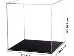 EvoRetro Acryl Box Modular Display UV-Schutz, 20 x 20 x 20 cm
