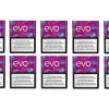 EVO Tobacco Purple Option Box Stange Stange à 10 Pack